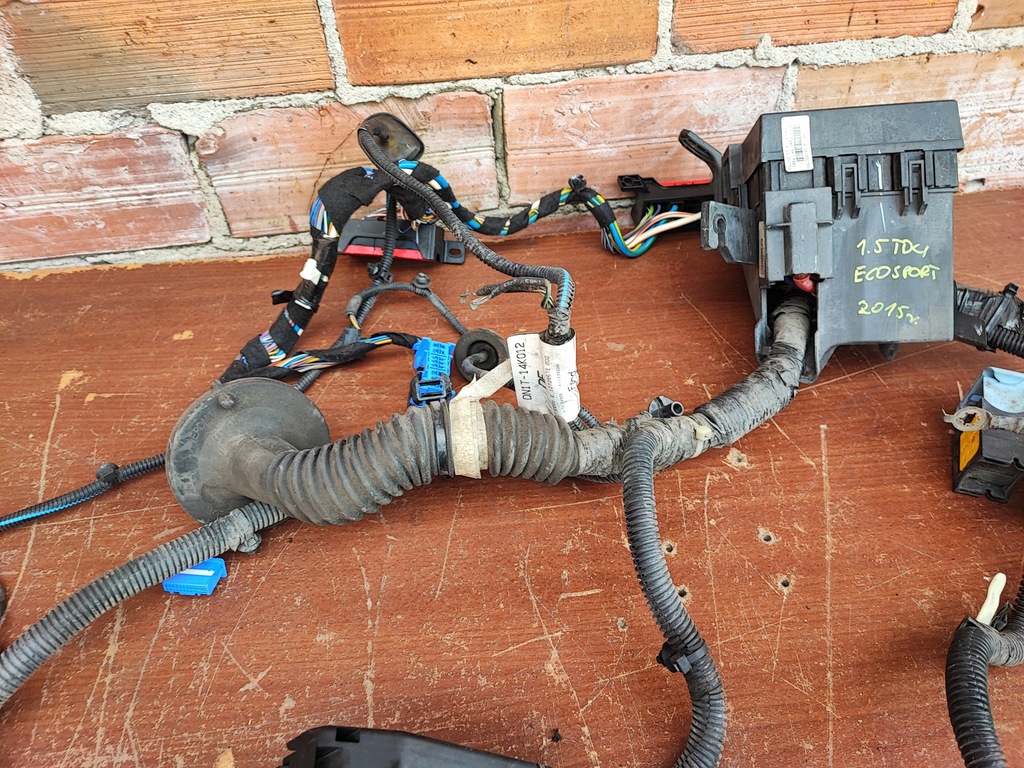 фото №10, Ford ecosport 2 1.5 tdci джгут двигуна електропроводка dn1t-14k012-de