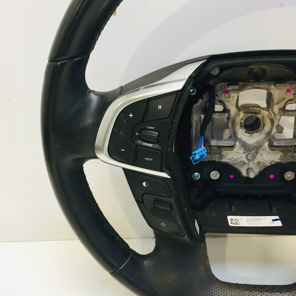 фото №6, Воздуховод кожаный хром citroen ds4 #105