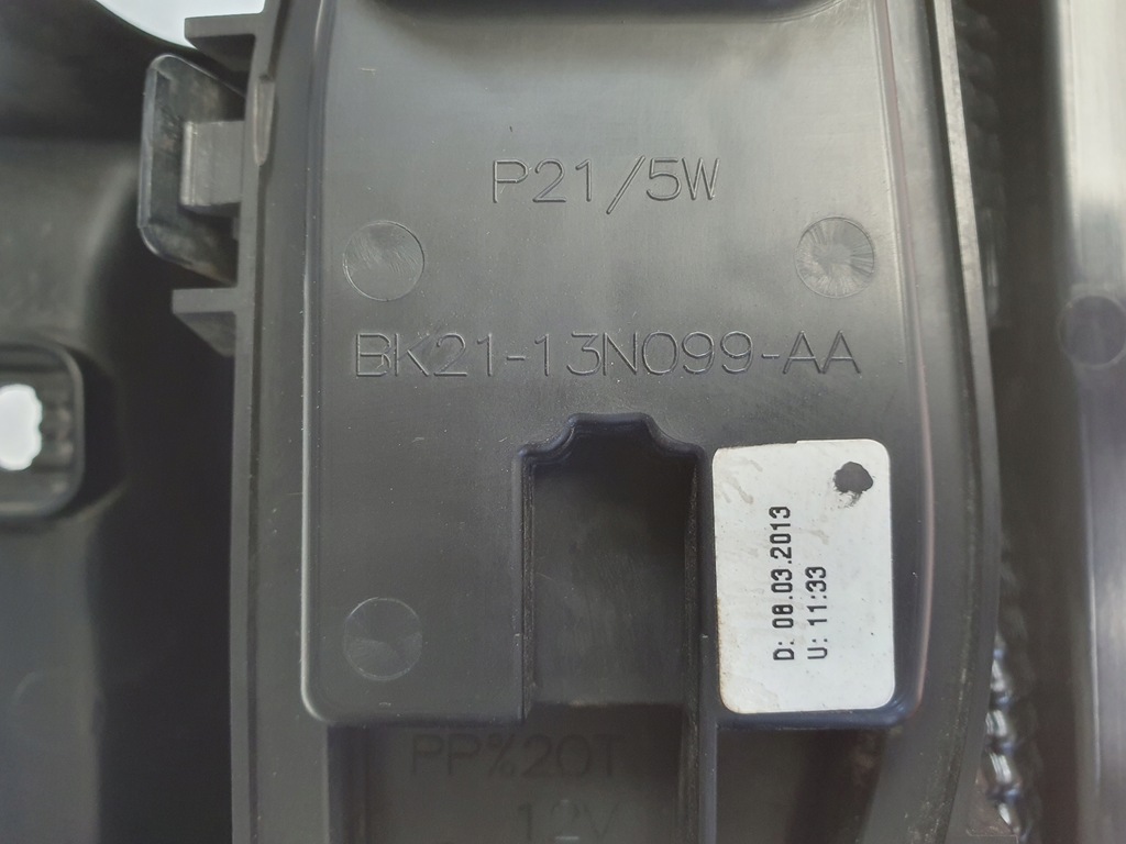 фото №12, Ford transit custom задня задня лампа ліва лівий задня водія bk2113405ad