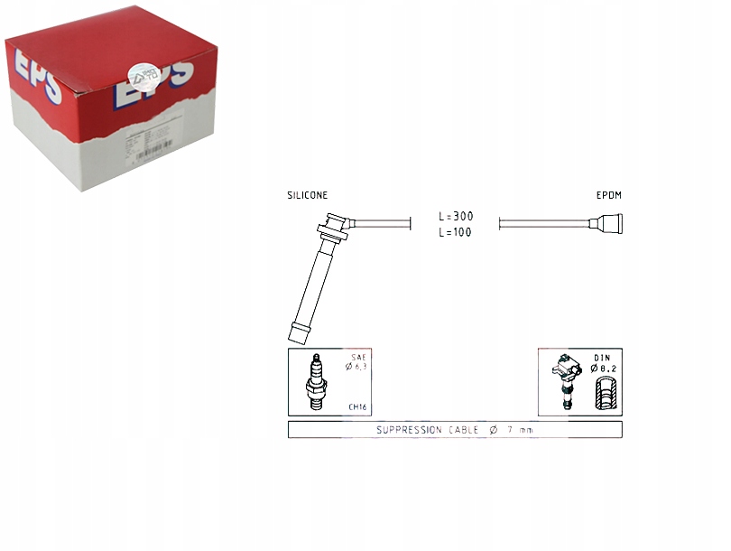 фото №1, Провода зажигания fiat sedici eps