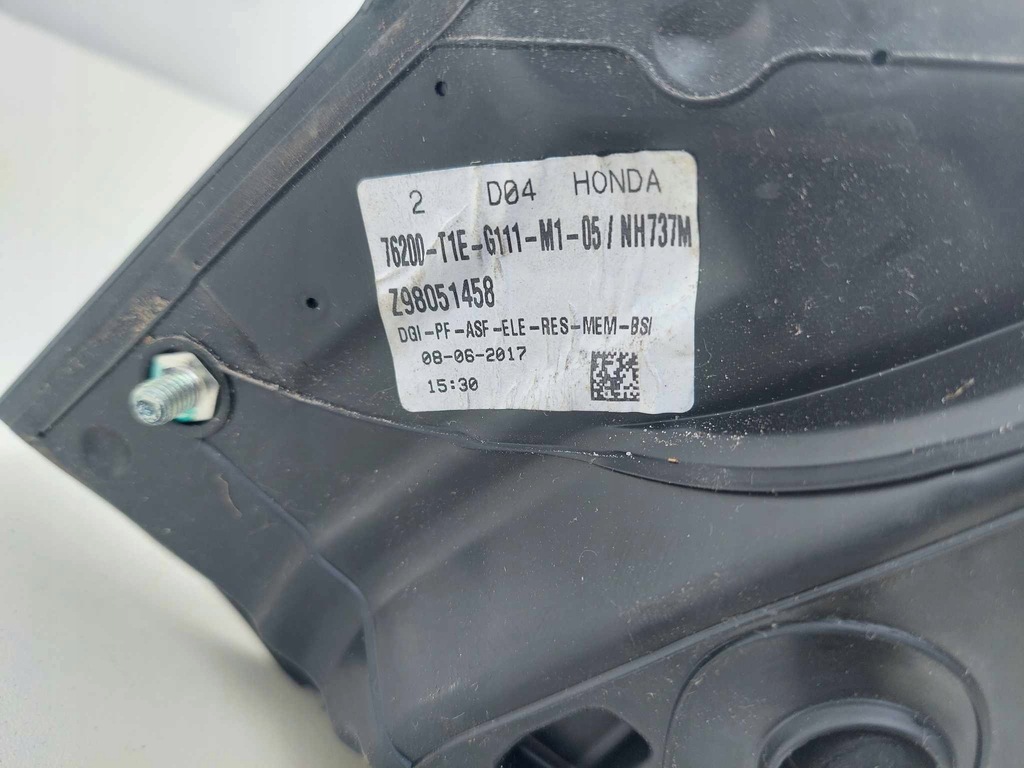 фото №9, Honda cr-v iv дзеркало праве 15 pin