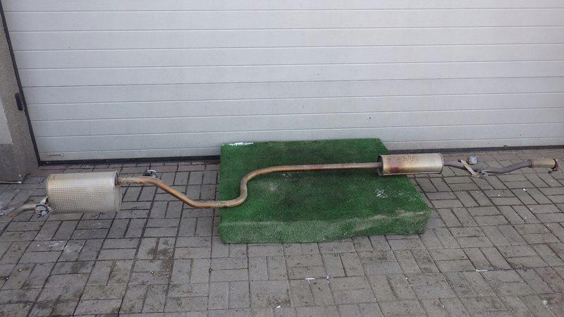 фото №1, Гаситель колебаний труба выхлоп 15 tys. km peugeot 208 i 1.2 vti psa4357 psa4356