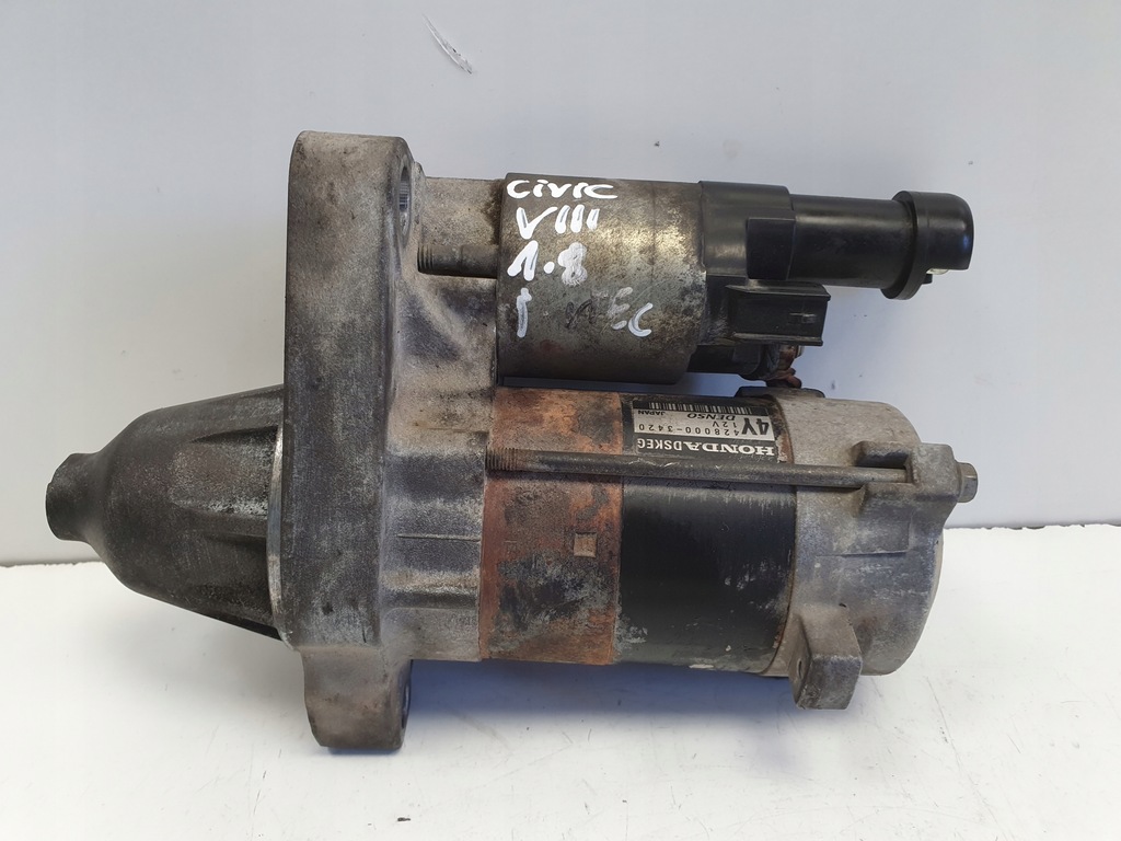 фото №1, Honda civic viii 1.8 i-vtec стартер 428000-3420 denso r18a2