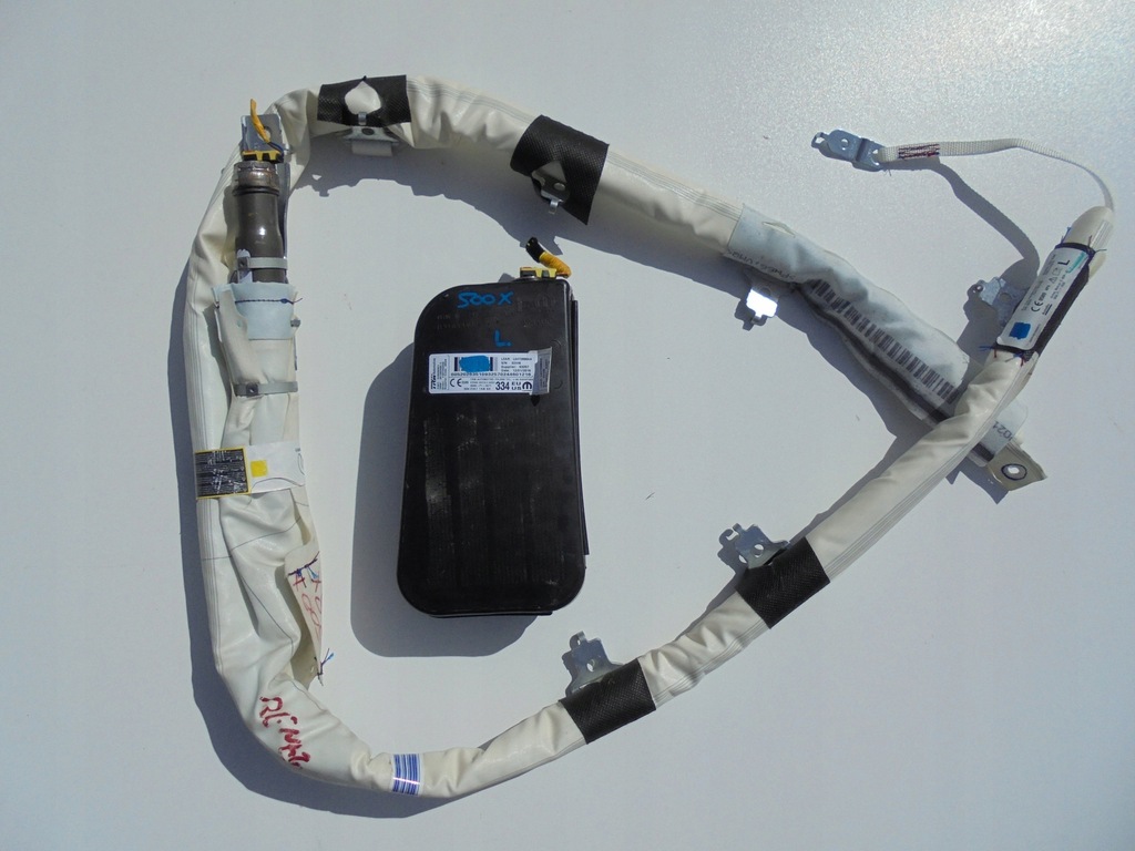 фото №1, Fiat 500x подушка air bag шторка безпеки ліва комплект