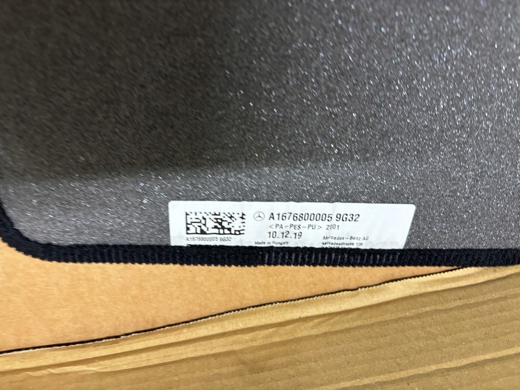 фото №7, Mercedes gle w167 коврики дворники задние nowe a1676800305 a1676800005