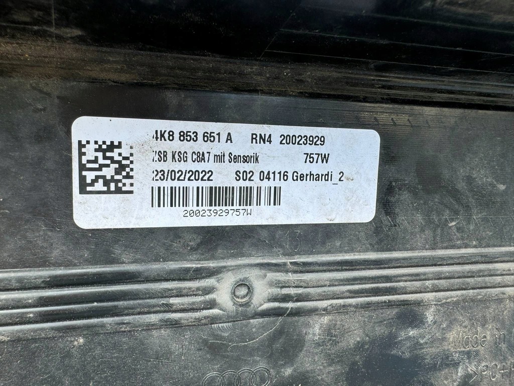 фото №8, Audi a7 c8 4k решётка радиатора решётка радиатора 4k8853651a