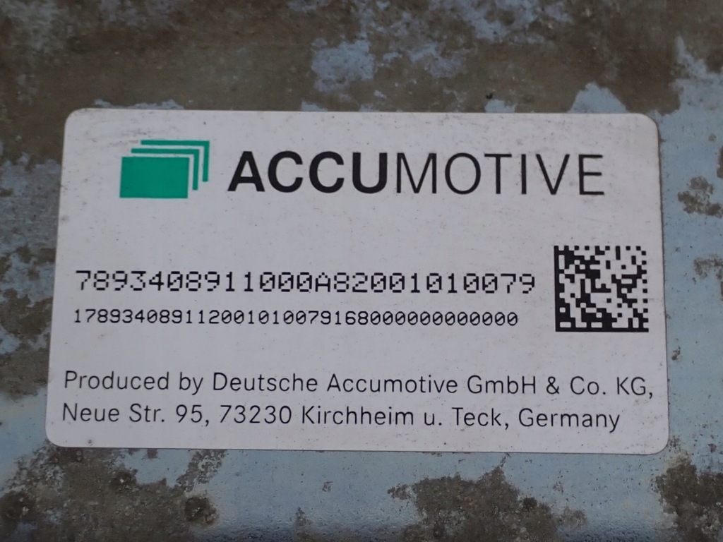 фото №10, Аккумулятор аккумулятор оригинал 60kw smart fortwo ii 453 20r