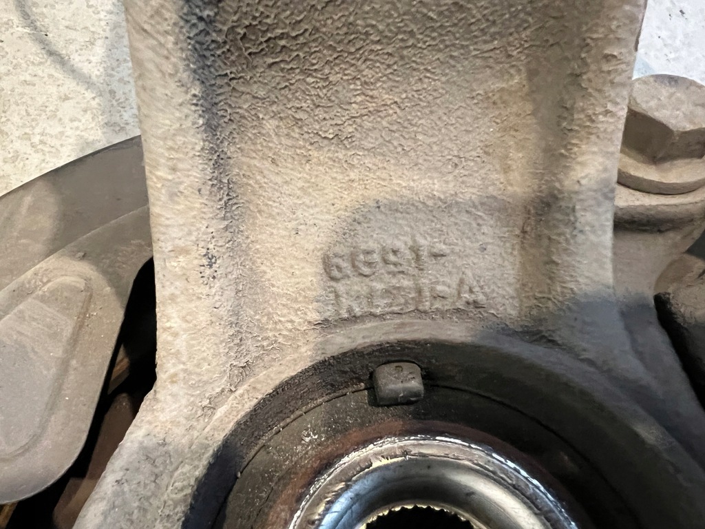 фото №5, Подвеска поворотный кулак приводной вал левая перед volvo v60 i 2.0d