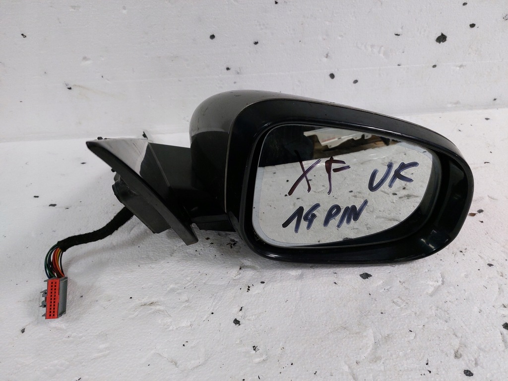 фото №1, Зеркало правое jaguar xf x250 lift 14pin uk
