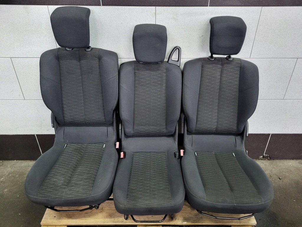 фото №1, Renault scenic ii lift сидіння сидіння ii rzędu заднє сидіння
