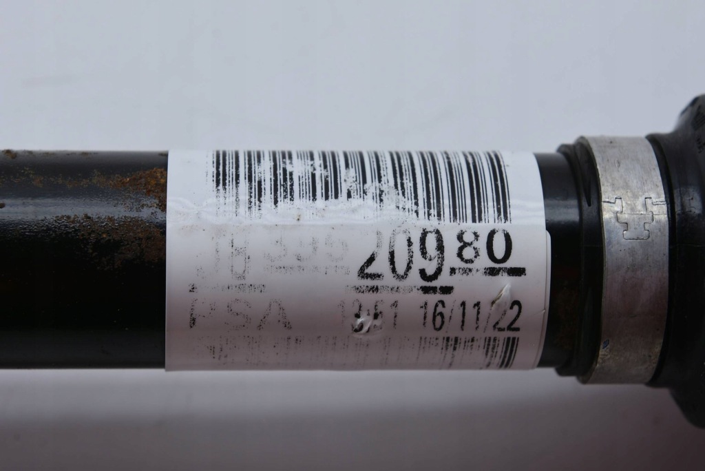 фото №4, Scudo iii expert iii jumpy proace vivaro c 1.5hdi приводной вал левая перед