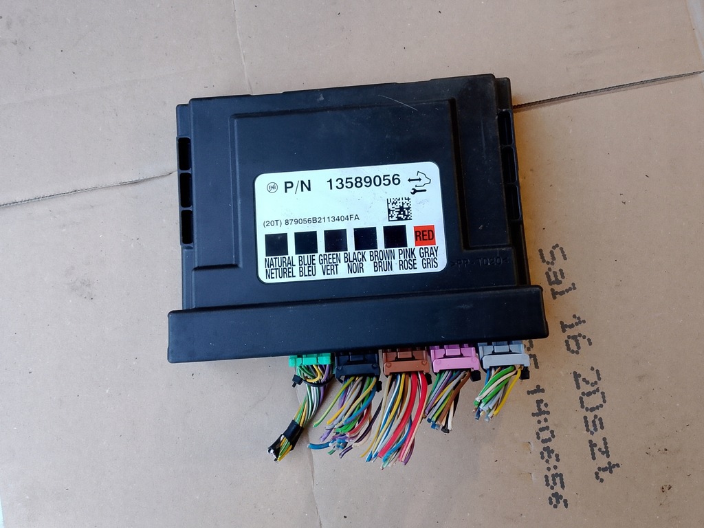 фото №1, Модуль блок керування комфорту opel astra h 13589056