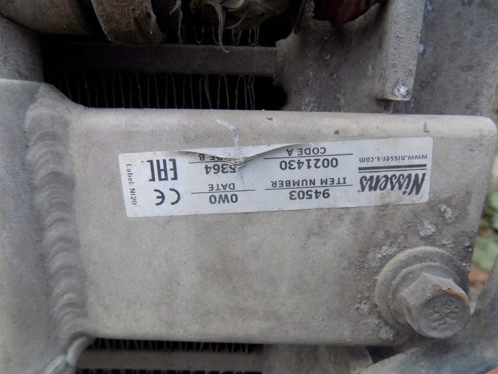 Комплект радіатор woda кондиціонер інтеркулер scania r 2004- Доставка