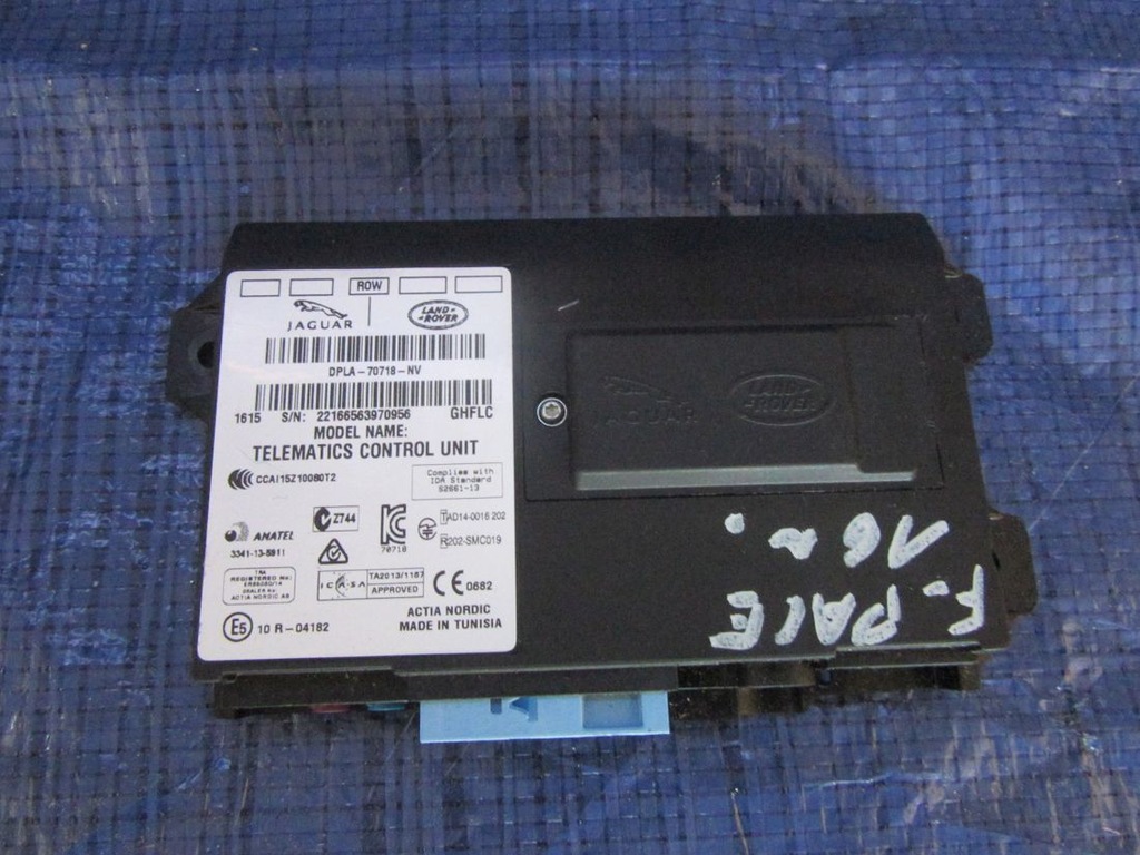 фото №1, Jaguar f-pace x761 2.0d 2016 модуль блок керування bluetooth