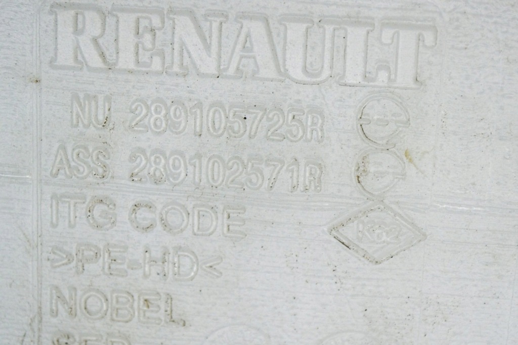 фото №7, Renault zoe bfm бак na рідина do омивача вікон 289105725r 289102571r