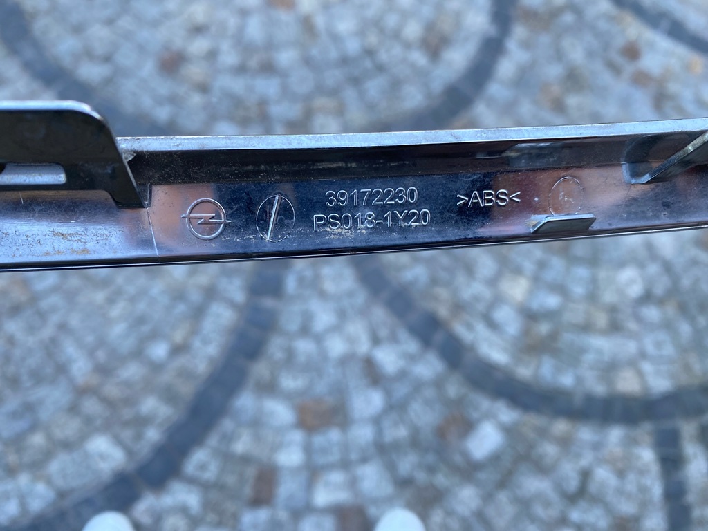 фото №16, Opel crossland x lift молдинг хром перед 39172230 оригинал