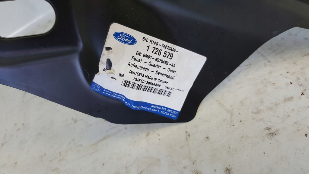 фото №7, Ford focus iii 3 крыло задняя правый kombi 2010-2018