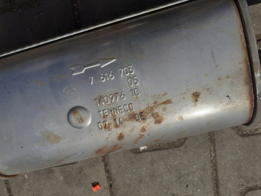 Bmw f20 f21 m-pakiet n13 116i 118i 120i выхлоп гаситель оригинальный kompletny Оригинал