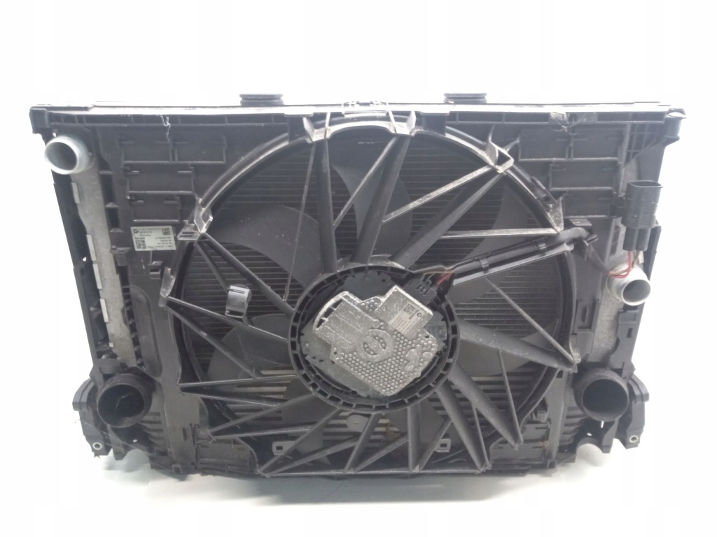 Радиатор воды кондиционера вентилятор моторчик bmw f10 f11 2.0d с Разборки