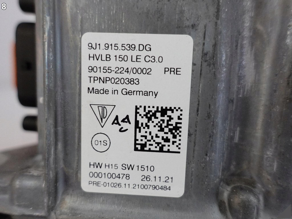 фото №9, Audi e-tron gt rs 4j3 porsche taycan 9j1 перетворювач напруги конвертер