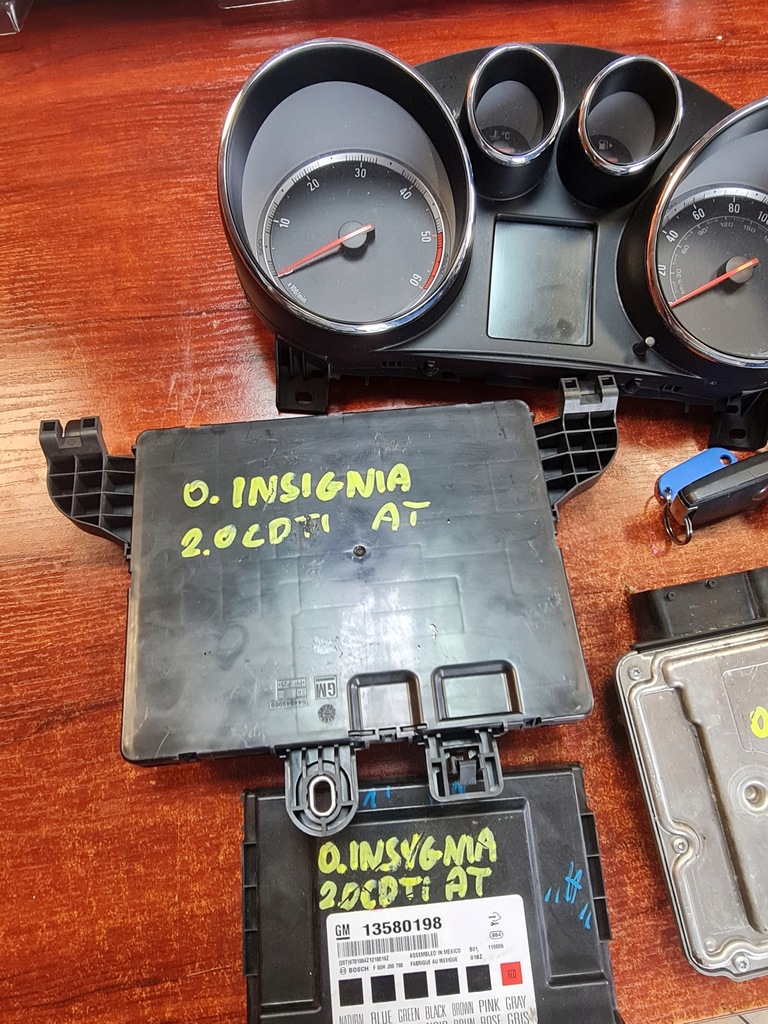 фото №14, Набір імобілайзер стартовий бортовий комп'ютер opel insignia 2.0cdt