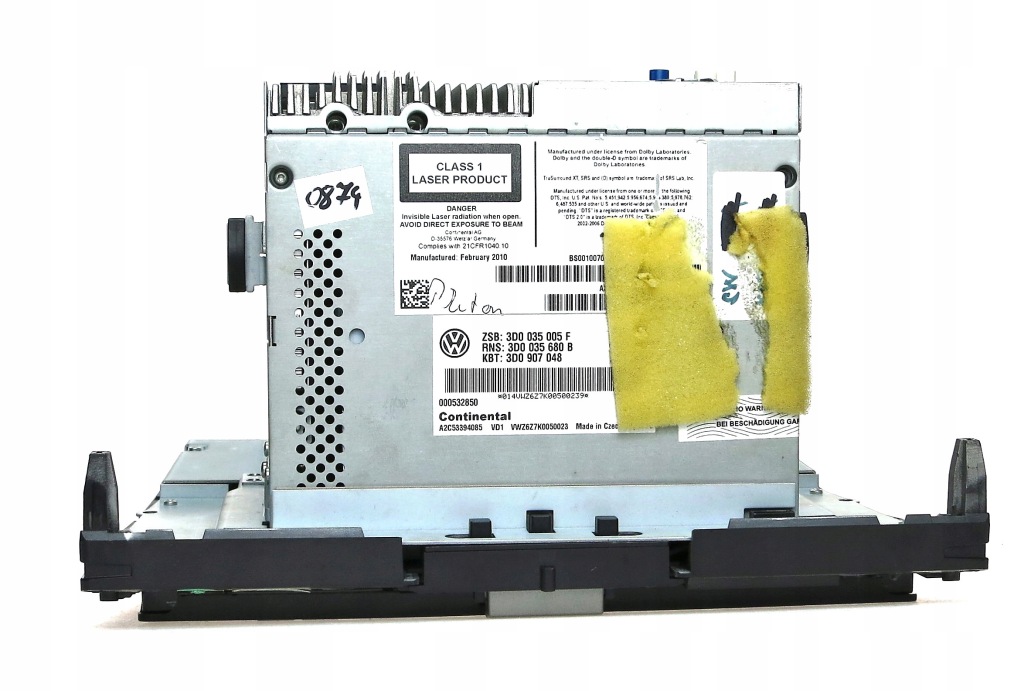 фото №5, Радіонавігація rns810 vw phaeton 3d0035005f