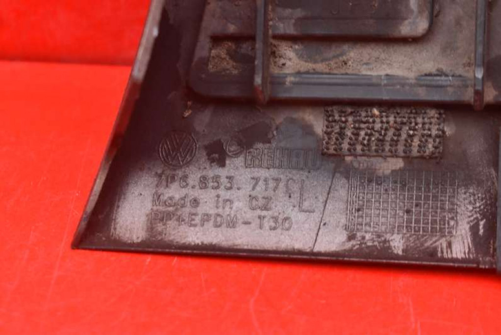 фото №9, Молдинг крила лівий перед czarna 7p6853717 vw touareg 2 ii 7p 10-14