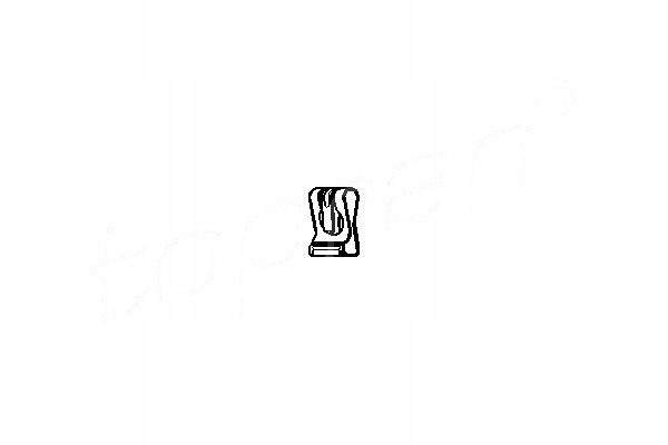 фото №2, Topran штифт защитный приводной вал opel astra f calibra a combo