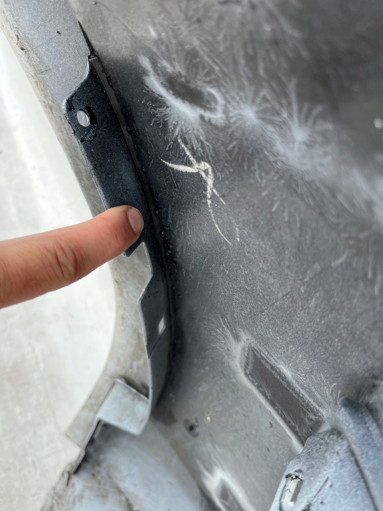 фото №11, Fiesta mk8 17- бампер перед підсилювач решітка