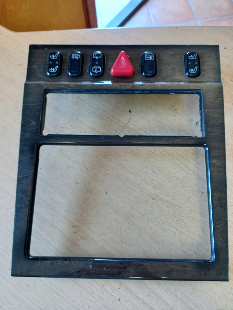 фото №1, Mercedes w210 рамка радио dekor drewno