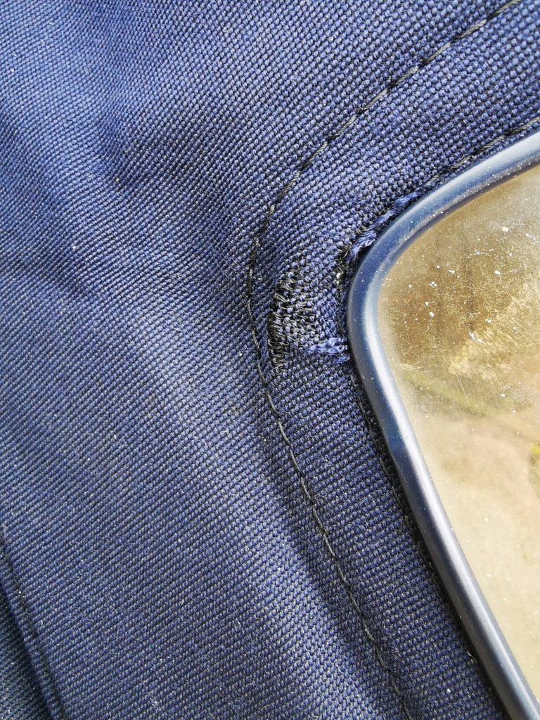 фото №11, Крыша мягкая крыша мягкий крыша niebieski каркас granatowy mercedes r107 sl107