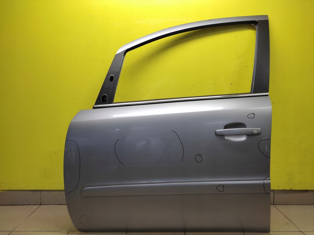 фото №1, Opel zafira b двері лівий перед лак z163