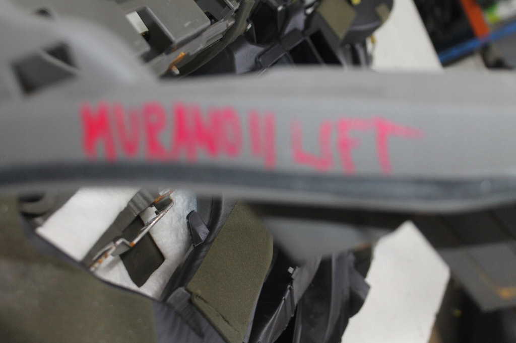 фото №12, Консоль панель приладів панель приладів подушка безпеки ремені nissan murano ii lift z51 10-14