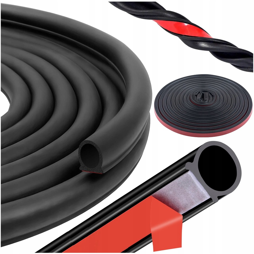 фото №16, Прокладка do дверь автомобильных samoprzylepna универсальная защита