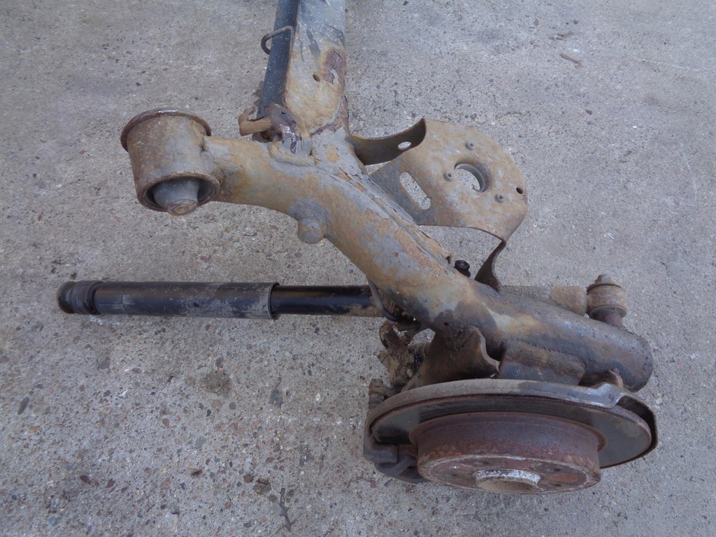 фото №11, Балка задняя oś fiat sedici suzuki sx4 lift fl 4x4 2010-2014r. тормозные диски