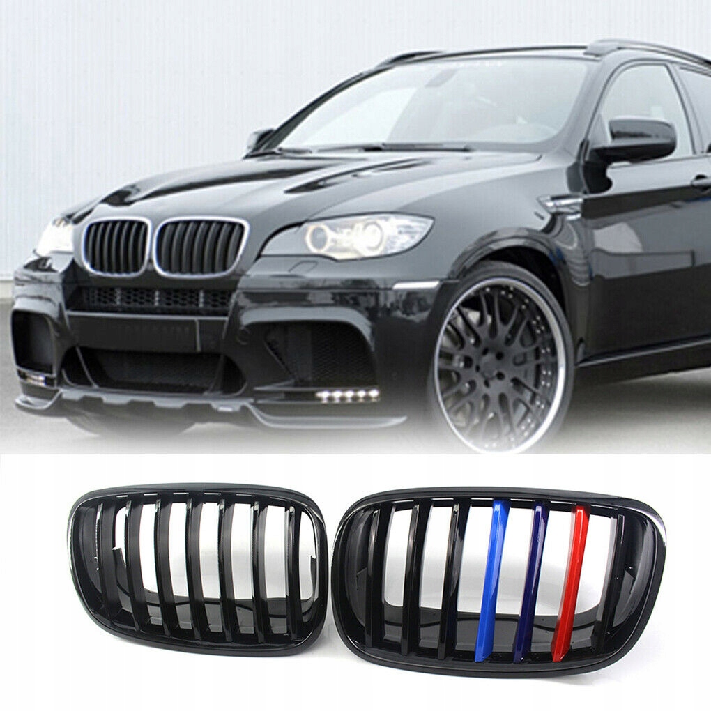 фото №12, Решётка радиатора решётки радиатора bmw x6 m e71 2009-14 m-color m- набор