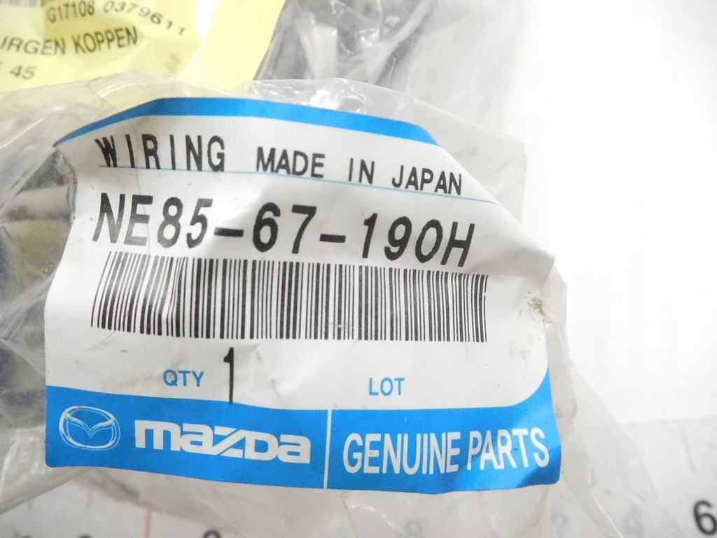 фото №6, Жгут электрическая дверь mazda mx-5 оригинальный номер ne85-67-190h