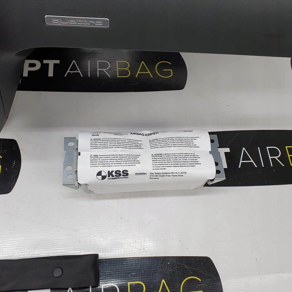 фото №8, Audi a5 8t панель приладів консоль подушки безпеки ремені подушка безпеки