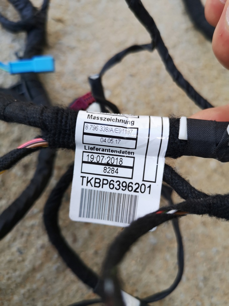 фото №6, Джгут електропроводка двері лівий перед bmw 8 g14 g15