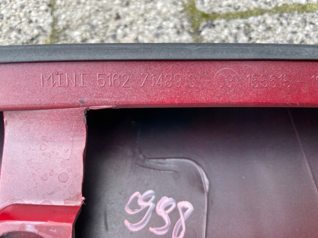 фото №4, Mini r56 спойлер спойлер спойлер крышки 7148913