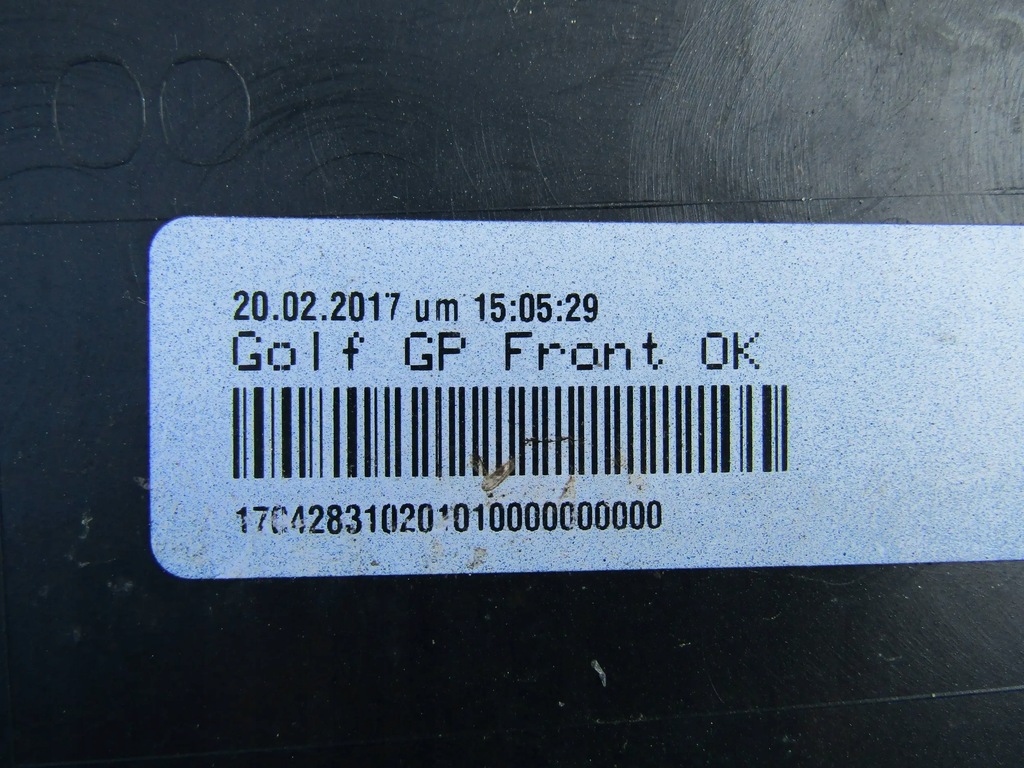 фото №13, Vw golf vii lift бампер перед 5g0807221fl