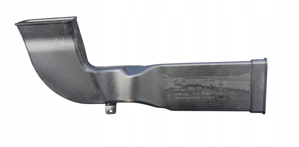 фото №1, Труба воздухозаборник воздуха правый rifter combo e berlingo partner iv оригинальный номер 9816548280