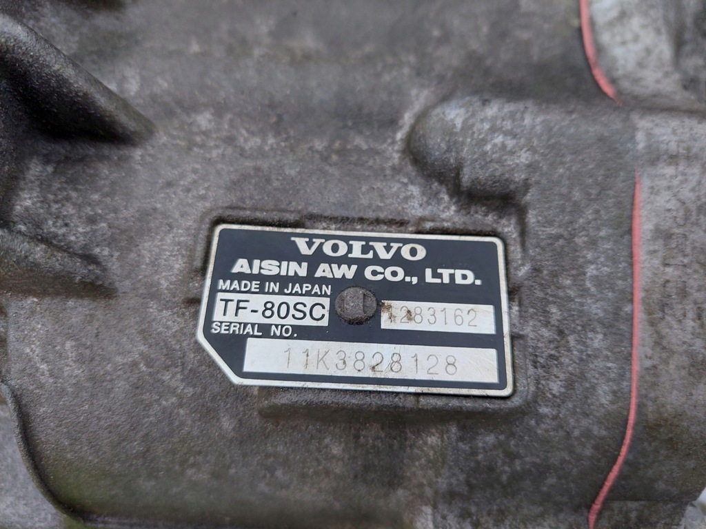фото №7, Коробка передач tf-80sc 1283162 volvo xc60 i xc70 ii s80 v70 iii s60 v60 2.4 d5