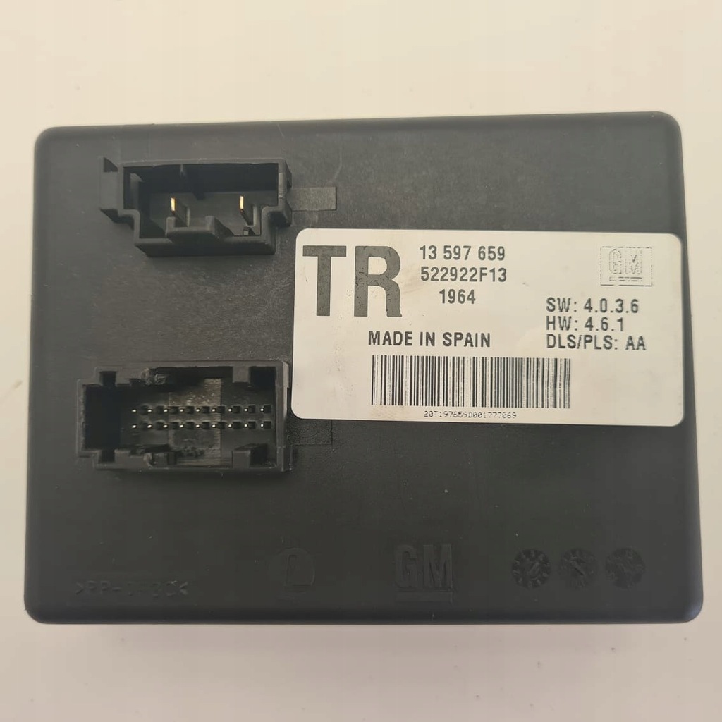 фото №1, Модуль блок управления фаркоп 13597659 opel insignia b