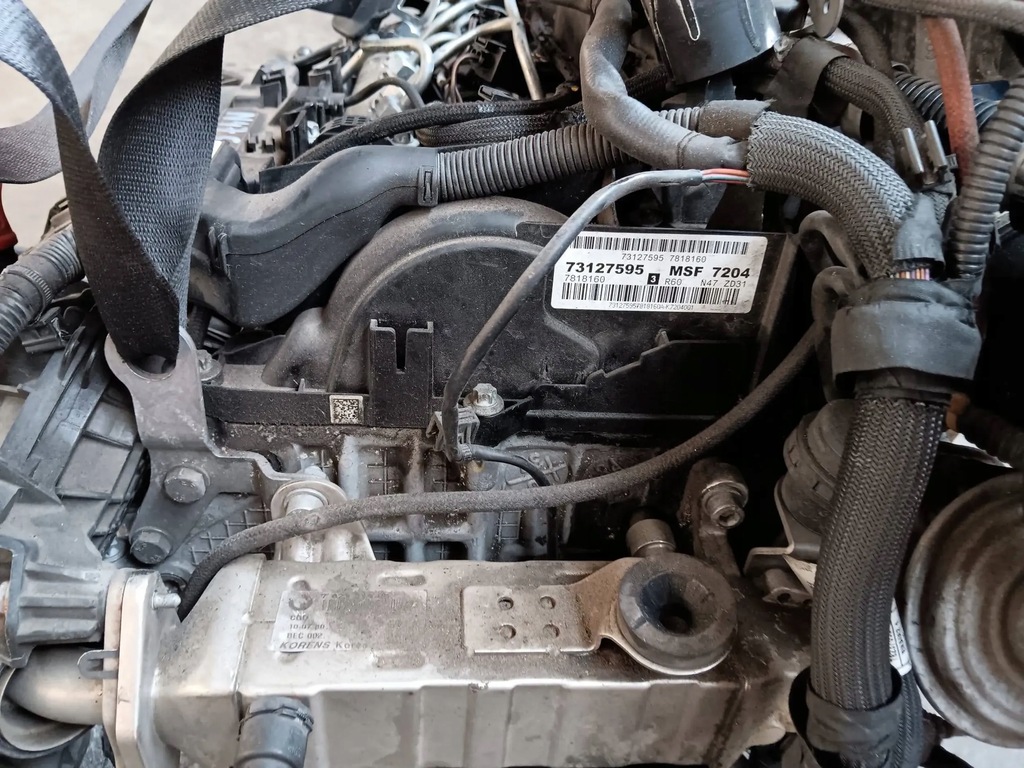 фото №4, Двигатель kompletny mini r56 r60 cooper countryman 1,6 n47c16a