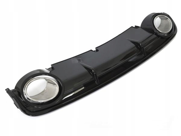 фото №1, Дифузор do audi a6 c6 04-11 глянцевий black sport