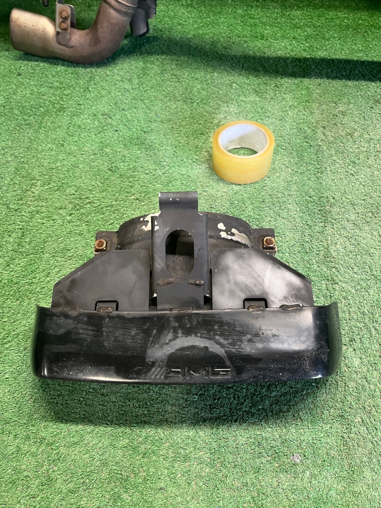 Mercedes gt r gtr a190 amg вихлоп гасник титановий a1904903700 Ціна