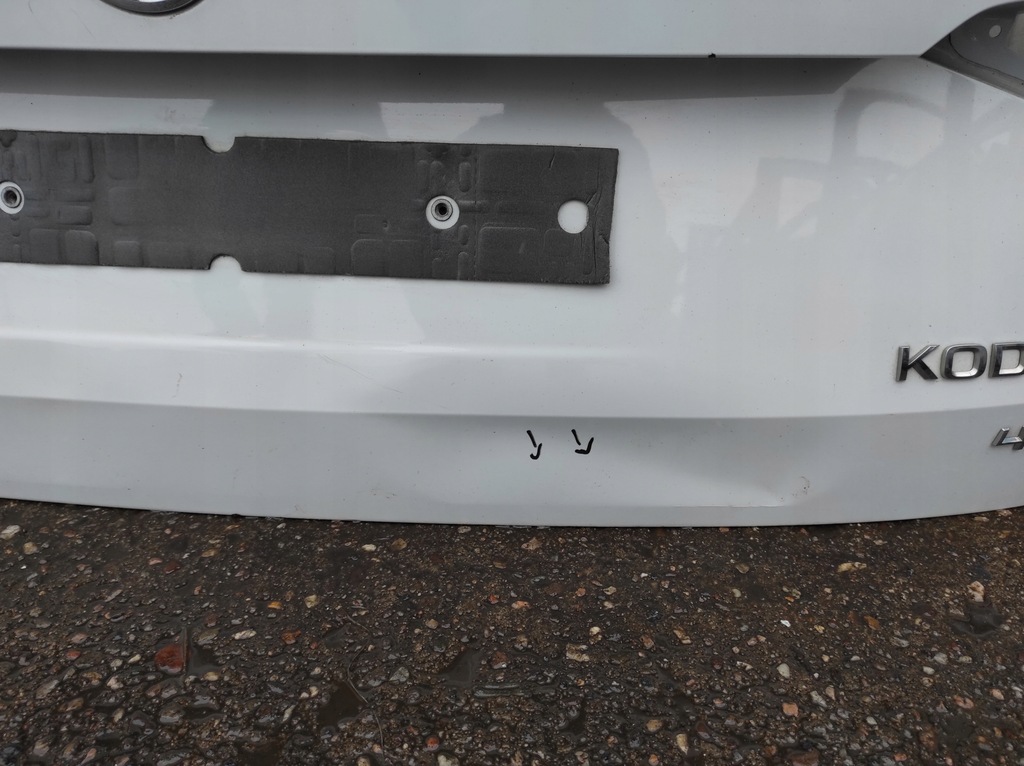 фото №6, Skoda kodiaq 16- крышка багажника багажника задняя