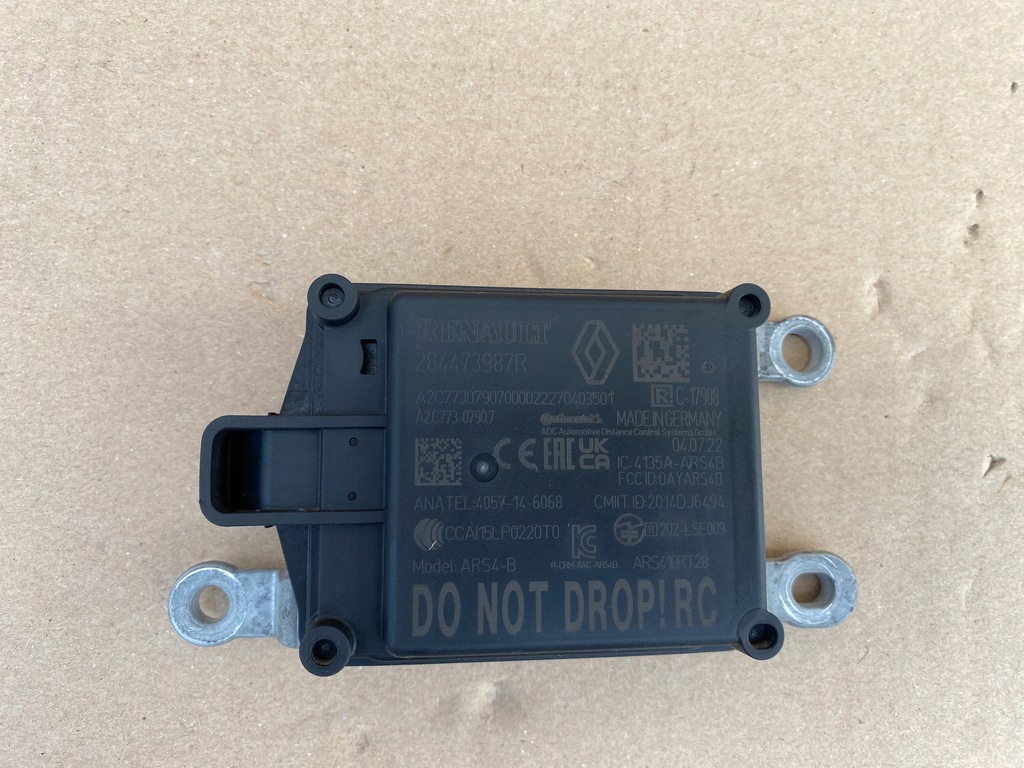 фото №1, Renault megane iv gt радар датчик датчик distronic