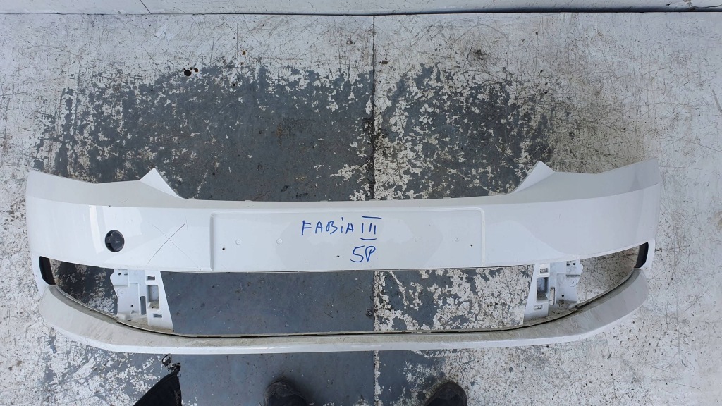 фото №6, Skoda fabia 3 iii 14- 6v0 бампер передній перед €